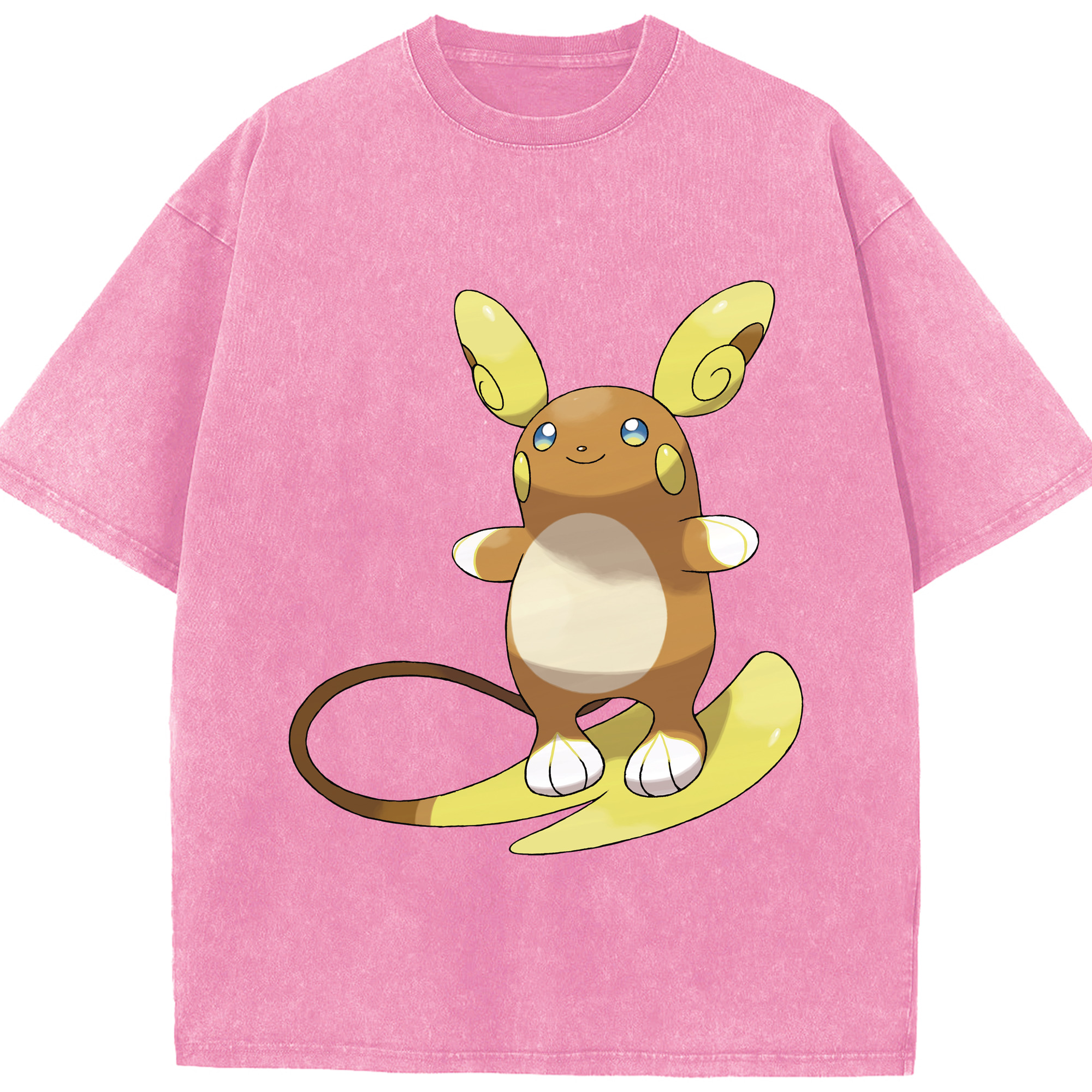 （画像用） ポケットモンスター Pokémon 綿100% ヴィンテージ風 半袖Tシャツ（フロントプリント）
